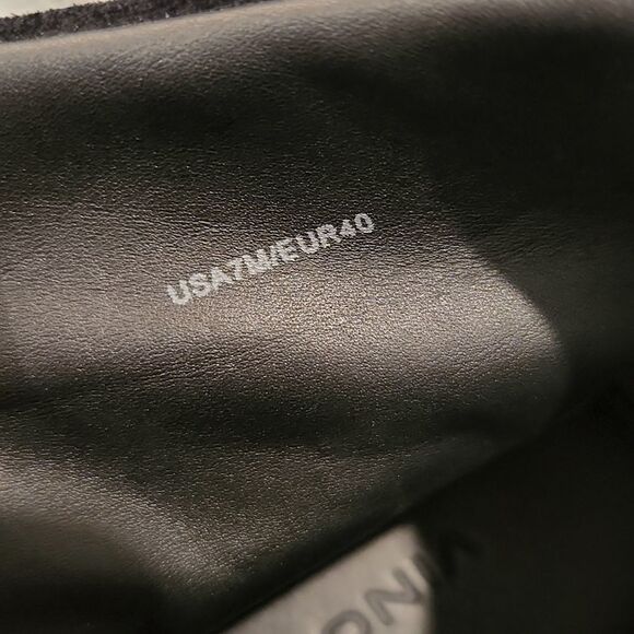 Black leather & suede Vince Kameron high top sneakers, excellent condition! - Picture 6 of 13